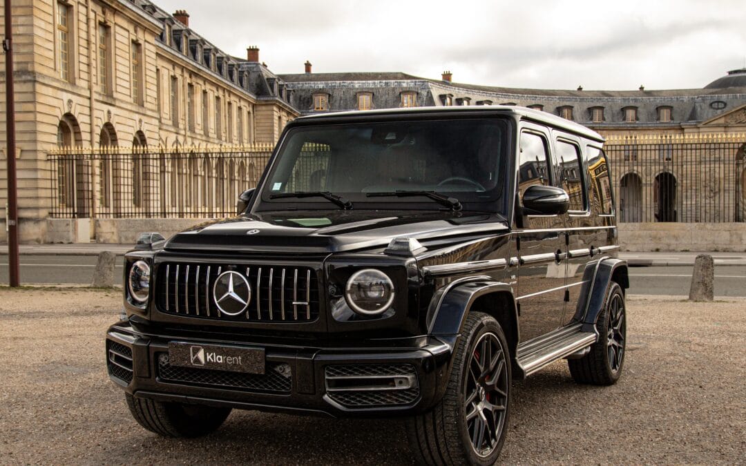 Location Mercedes G 63 AMG avec chauffeur en Île-de-France : Vivez l&rsquo;expérience VIP ultime avec un SUV de luxe et un service haut de gamme